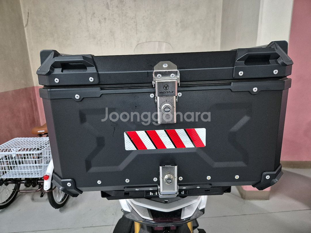 pcx 우일 슬라이드 짐대 +탑박스65 리터--9