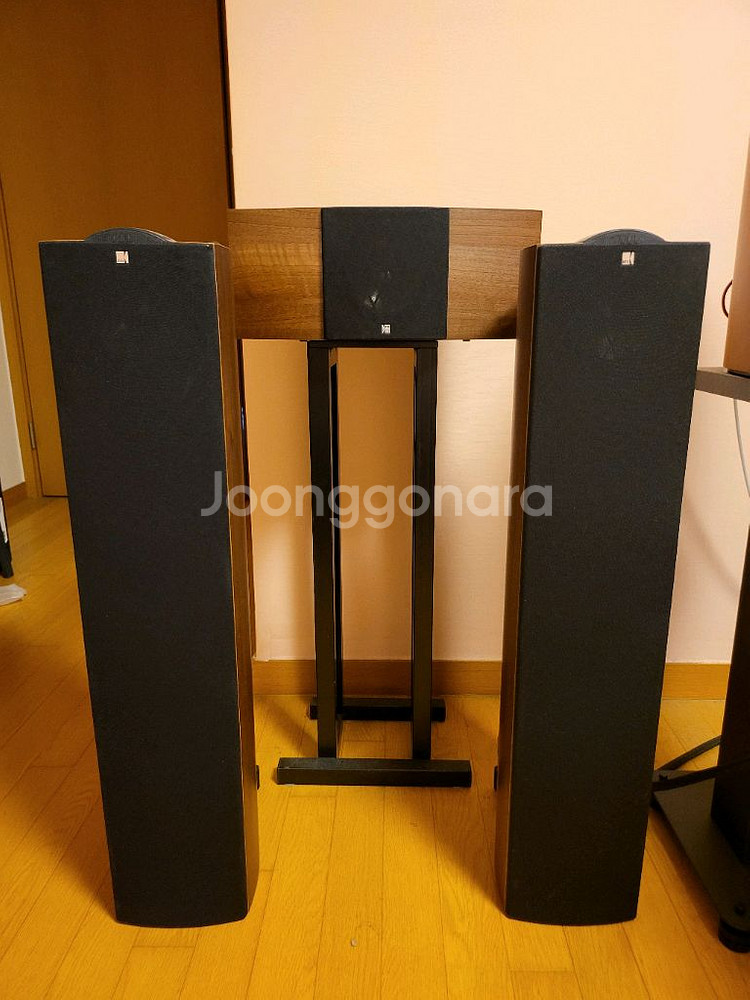 KEF iQ5 SE 프론트 및 iQ2c 센터 스피커--0