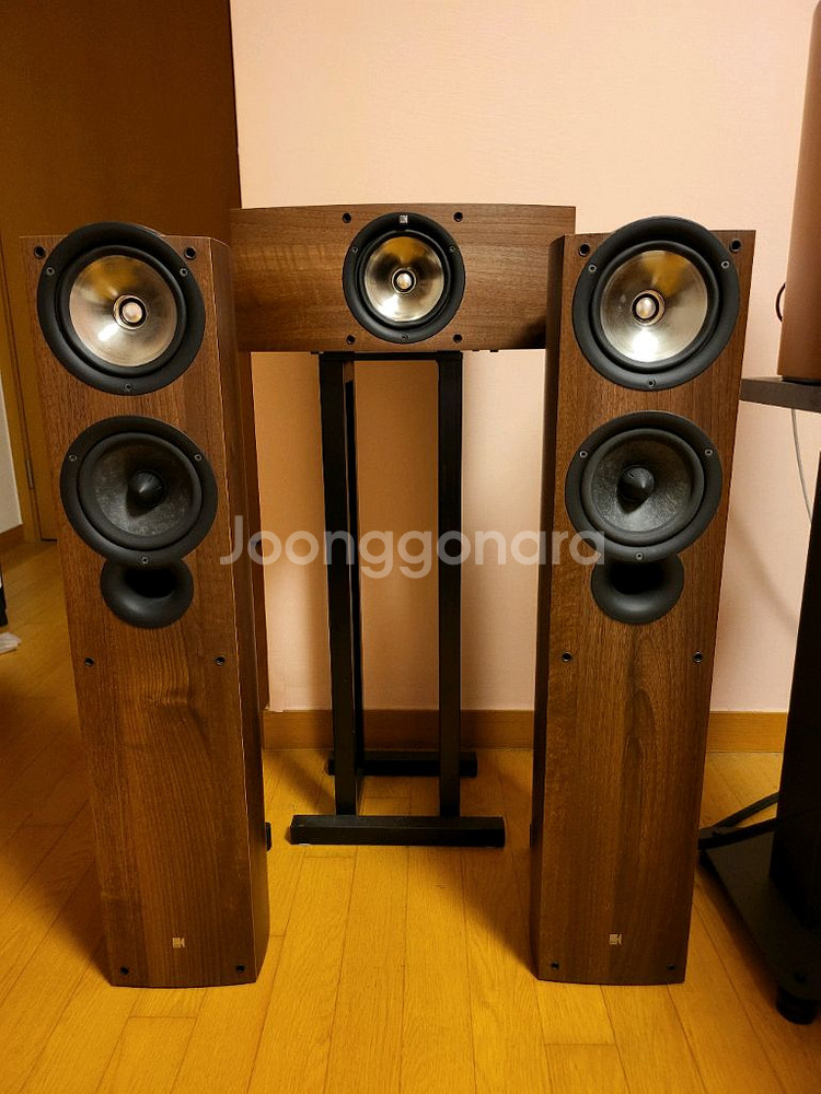 KEF iQ5 SE 프론트 및 iQ2c 센터 스피커--1