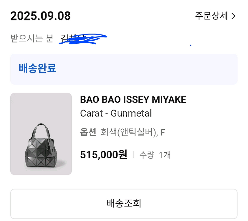 바오바오 캐럿 미니(건메탈)--0