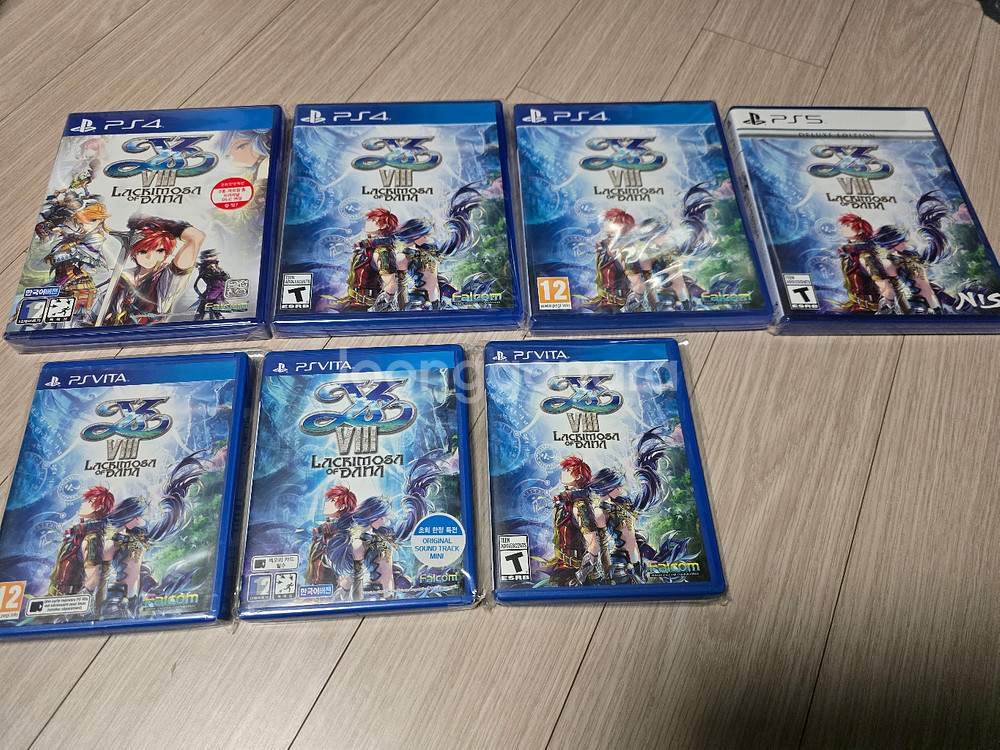 PS4,5 Vita 이스8시리즈--0
