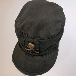 로스코 빈티지 웨더링 군모 블랙 (XL)