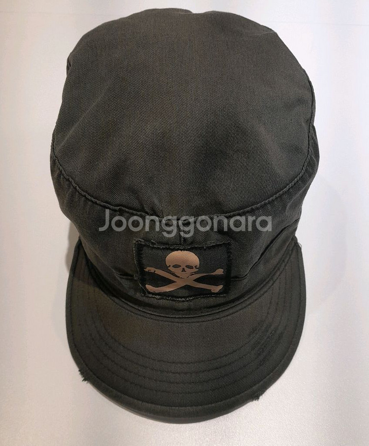 로스코 빈티지 웨더링 군모 블랙 (XL)--1