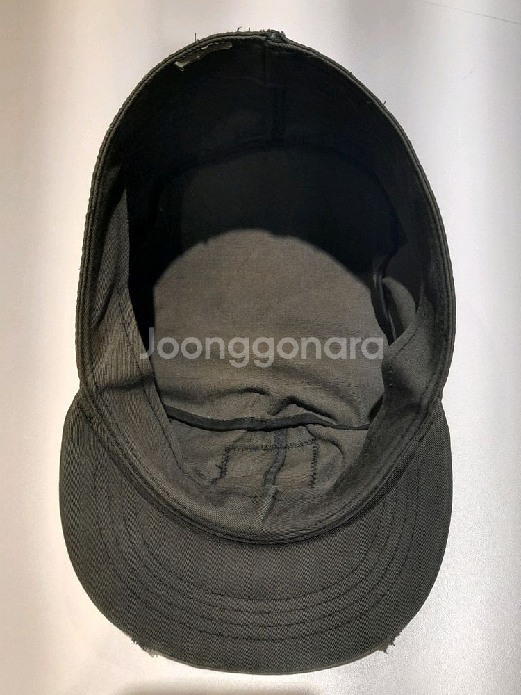 로스코 빈티지 웨더링 군모 블랙 (XL)--5
