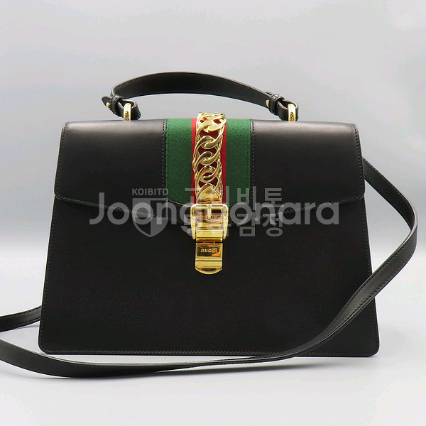 구찌 실비백 미디엄--0