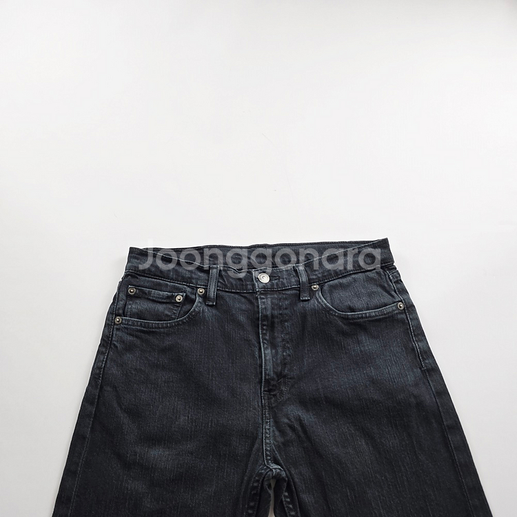 리바이스 청바지 흑청 스판 사이즈31 R2404--2