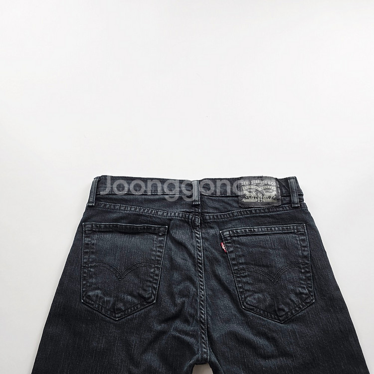 리바이스 청바지 흑청 스판 사이즈31 R2404--3