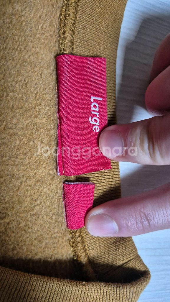 슈프림 크레스트 맨투맨 L--4