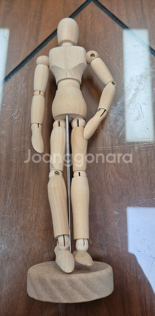 파우치 줄눈 테이프 관절원목인형--4