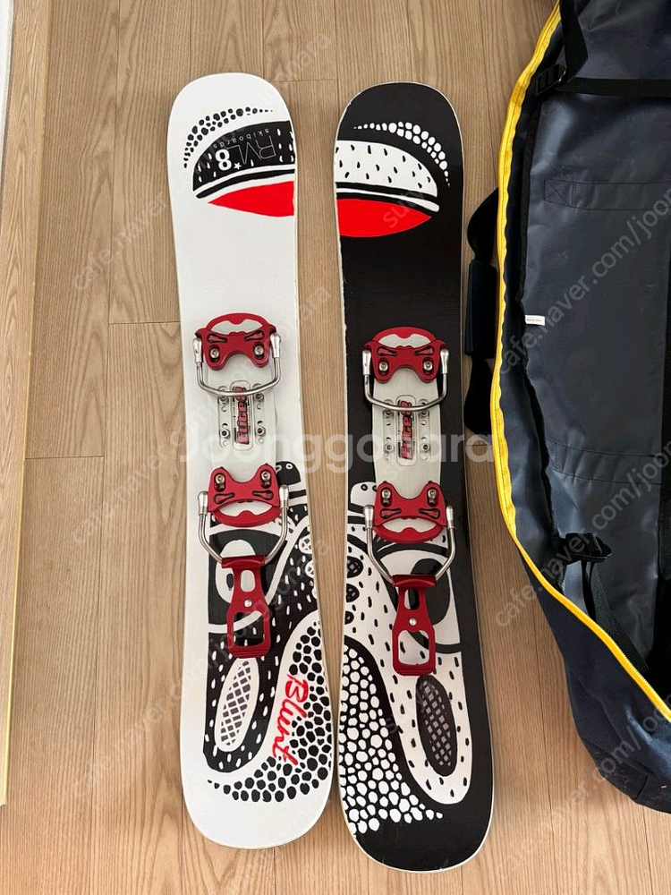 레벨8 블런트 스키보드 + 엘리트2 봄버--2