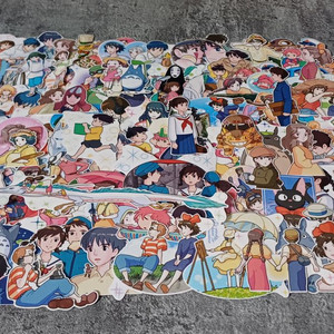 지브리 애니인스 초고퀄 인컷 컷팅 스티커 다꾸