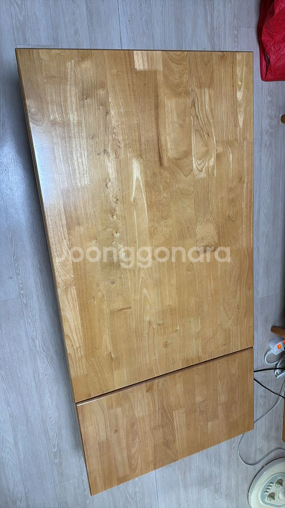 원목 리프팅 테이블 판매합니다--0