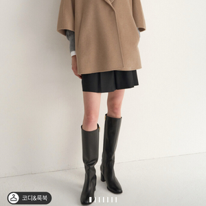 마인 캐시미어 후드 케이프코트