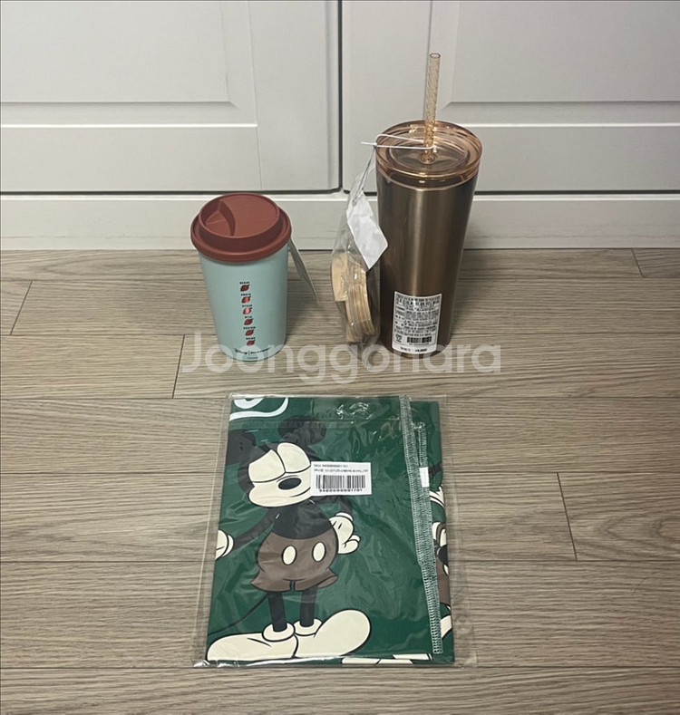 2개택포/덤증정-스타벅스 디즈니 jdn, 파인니 텀블러--1