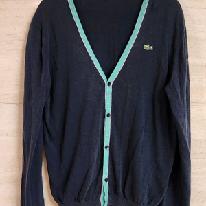라코스테 네이비 가디건