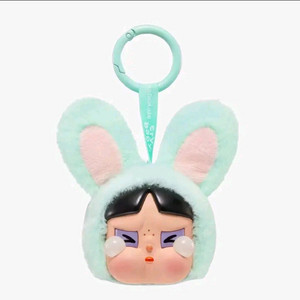 팝마트 크라이베이비 파워퍼프걸 키링(토끼 버터컵)