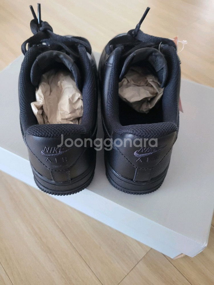 나이피 에어포스 1 07 블랙 새상품 240--3