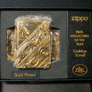 Golden Scroll 지포라이터 한정판