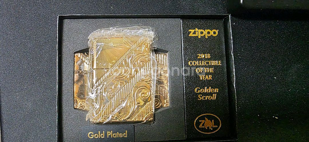 Golden Scroll 지포라이터 한정판--3