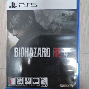 ps5 바이오하자드4 re 팝니다.