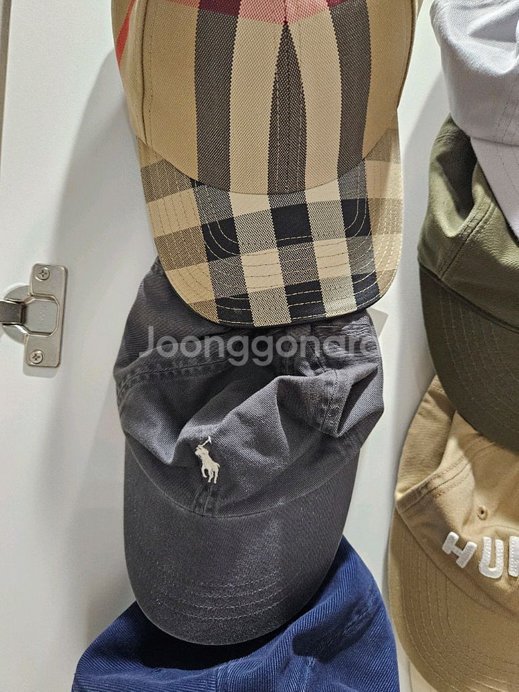 랄프로렌 폴로 볼캡 모자 그레이--0