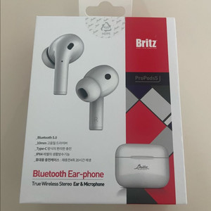 브리츠 블루투스 이어폰 판매해요(새상품)