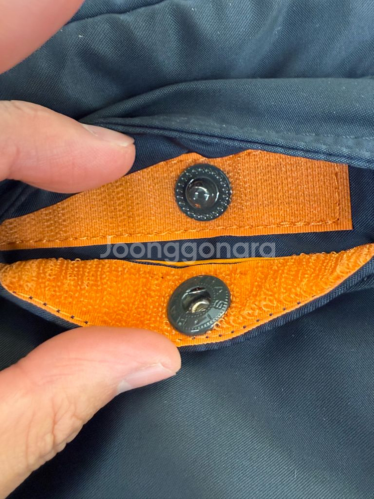 포터 탱커 숄더백 라지 아이언블루--8