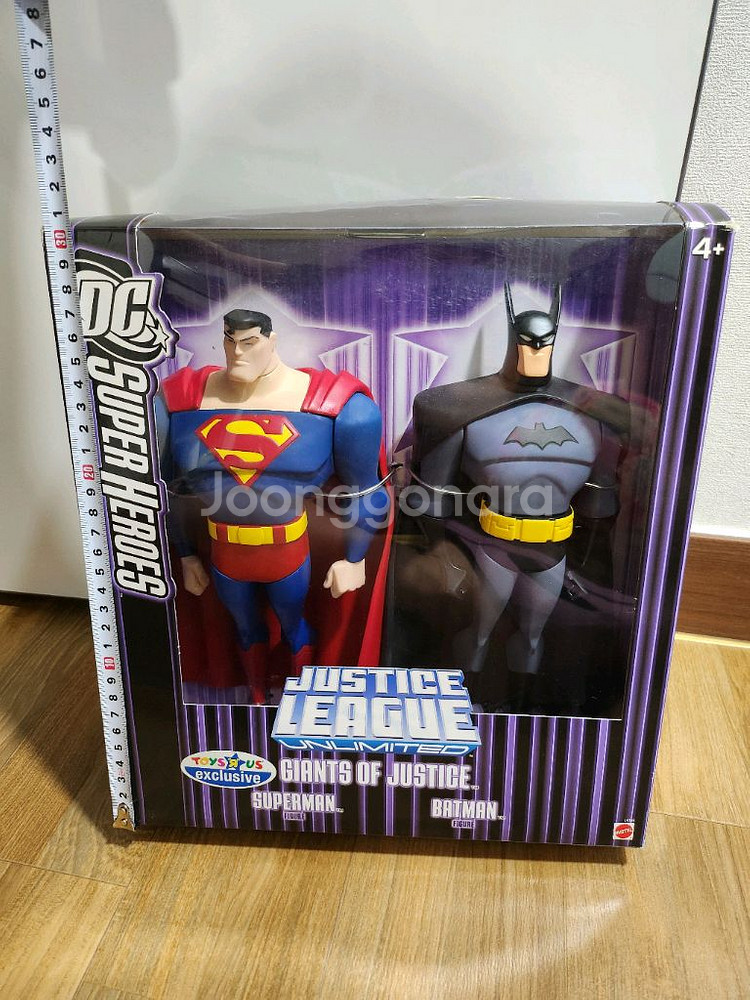 배트맨 슈퍼맨 피규어 30cm--3