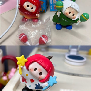 일괄3개 정품 yoyo 다용도 피규어 풀박
