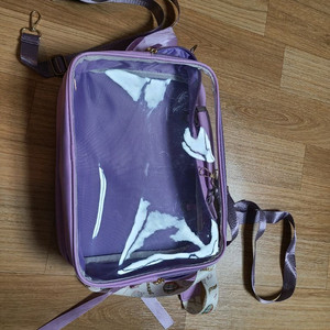 이타백 투명가방 솜인형 가방