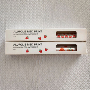 플라잉 타이거 딸기그림 쿠킹호일 2개