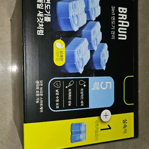 브라운 면도기 세척액 정품 6개 팝니다