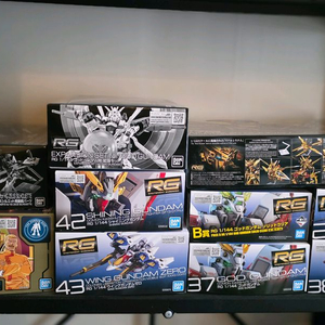 RG 갓건담 아카츠키 윙건담 에피온 판매합니다