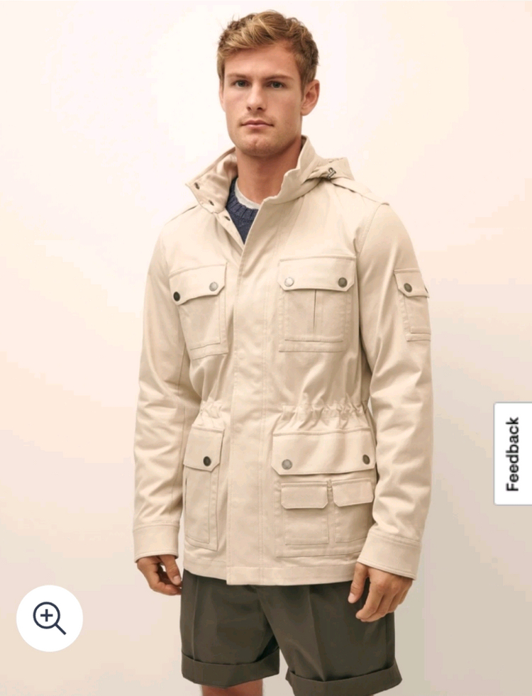 브룩스브라더스 Hooded fishing jacket--5