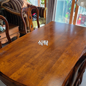 엔틱 가구 판매 합니다.(테이블,의자 등 전체구매40만 이미지