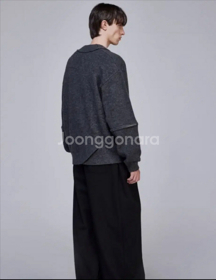 (52 새제품)송지오 24FW 바이어스컷 가디건--1