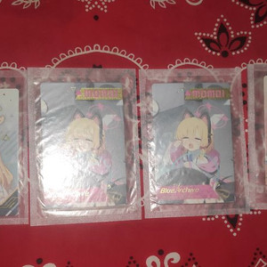 급처 일괄4만 블루아카이브 웨하스 포토카드 2,띠부씰