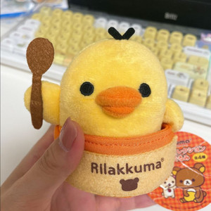 산엑스 고전 잼통 키이로이토리 리락쿠마 인형
