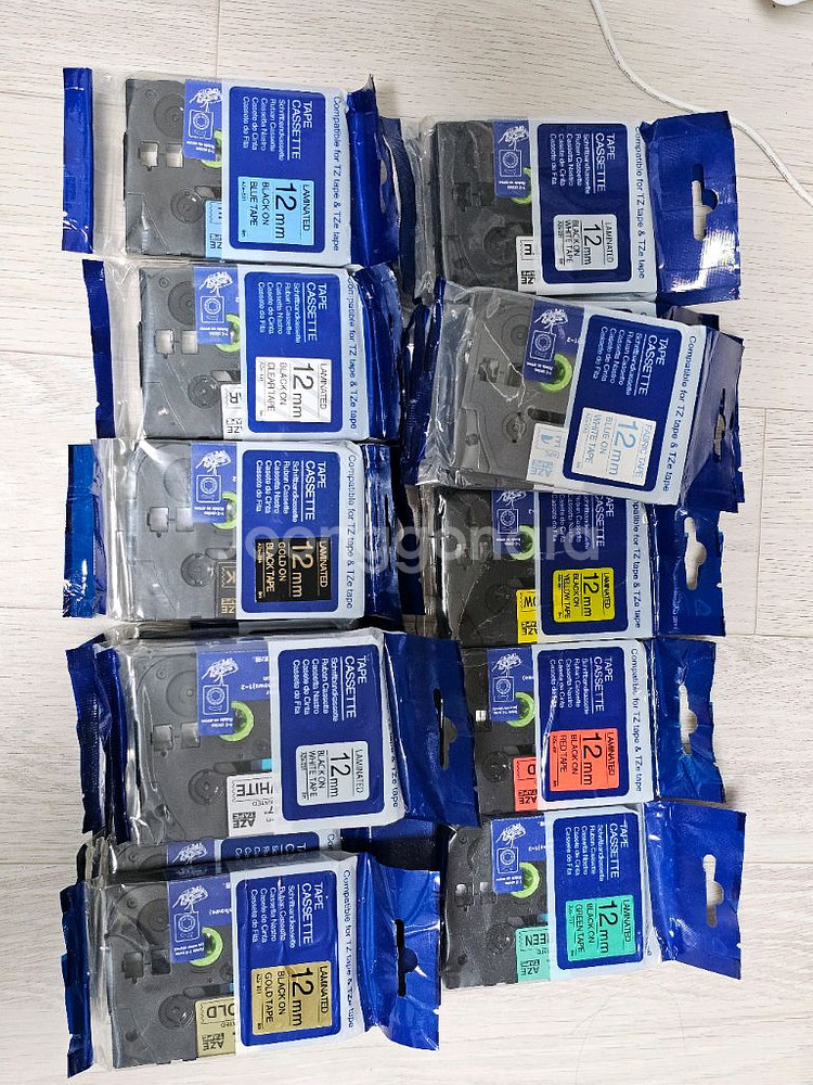 부라더 라벨프린터 pt d600 + 테이프 20여개--3