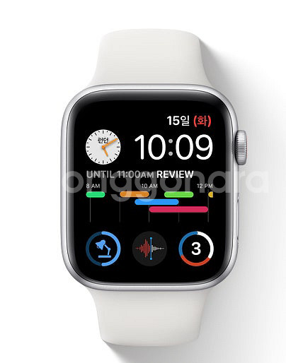 애플워치 44mm se 실버와 갤럭시 워치 교환하실 분--0