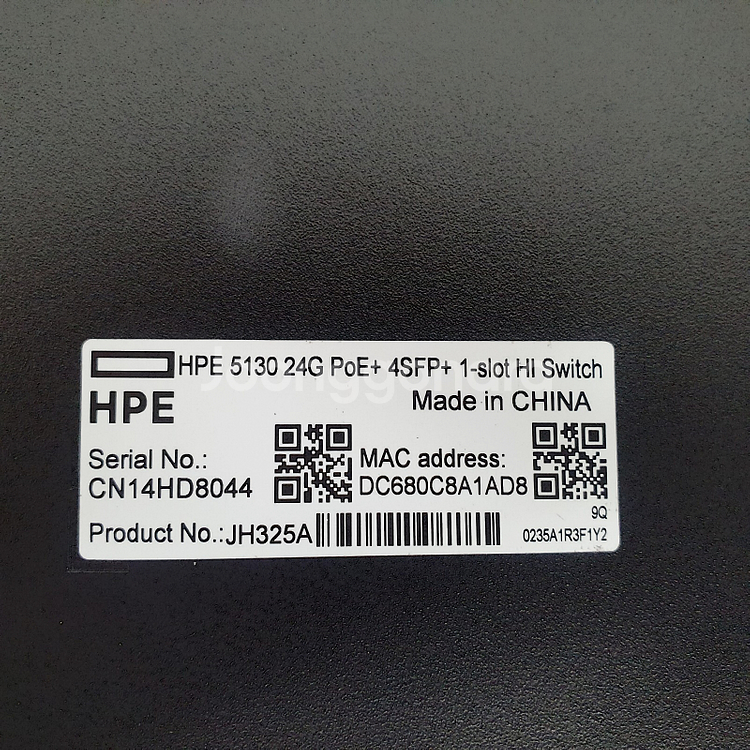 스위칭 허브 HPE 5130 JH325A 24G--1