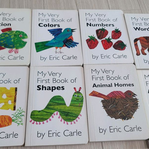 에릭칼 마이베리퍼스트북 단어북8권, 그림책단어북5권