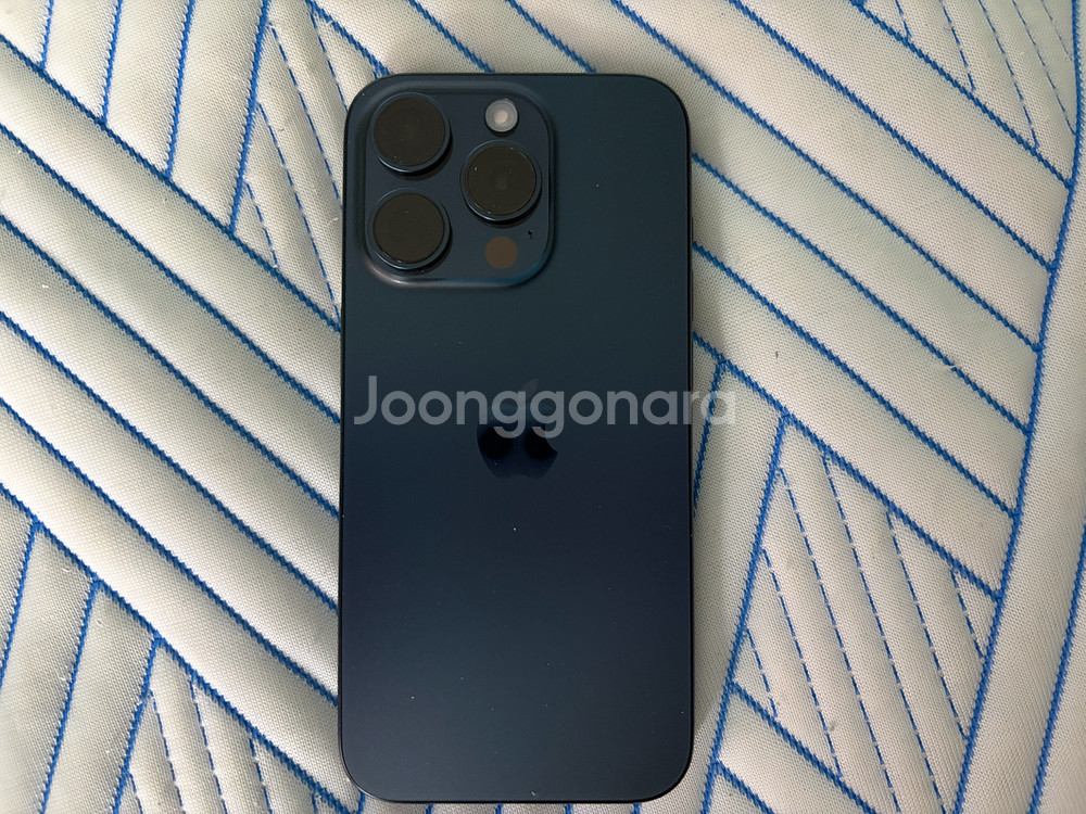 아이폰 15 프로 128GB(블루)--1