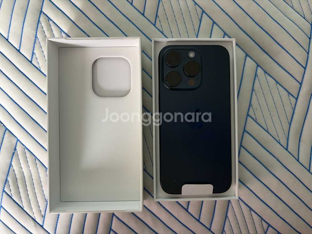 아이폰 15 프로 128GB(블루)--4