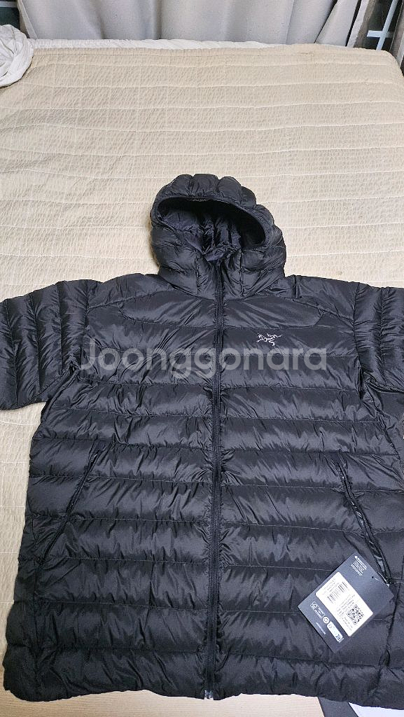 아크테릭스 세륨 후디 2xl 블랙 새상품--0