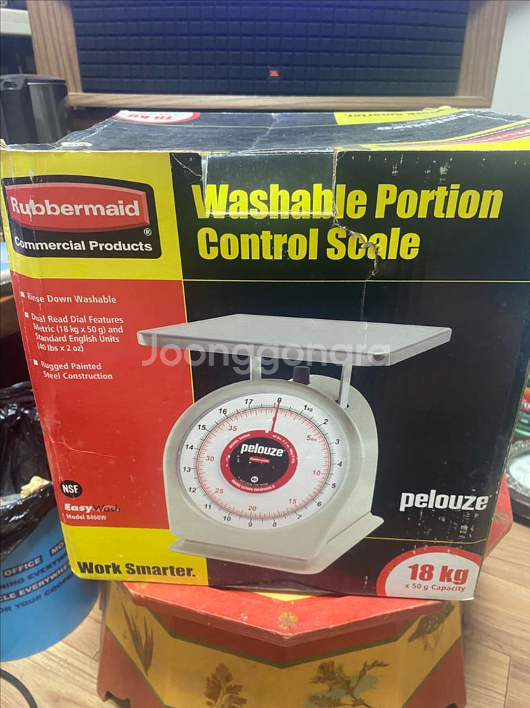 러버메이드 Pelouze 18kg 세척가능 저울--0