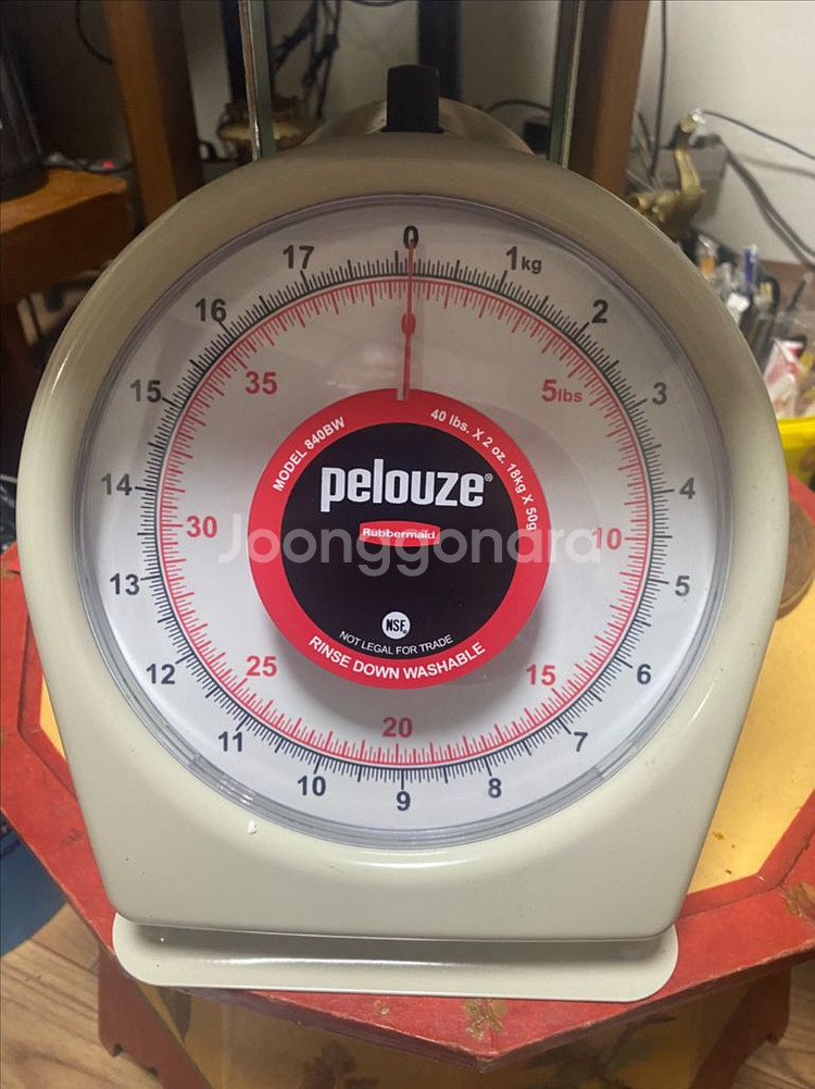러버메이드 Pelouze 18kg 세척가능 저울--1