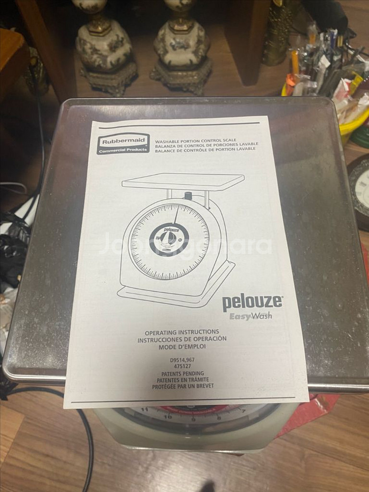 러버메이드 Pelouze 18kg 세척가능 저울--7