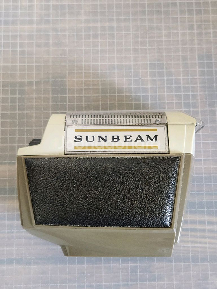 60년대 고급스런 Sunbeam 빈티지 면도기 입니다--1