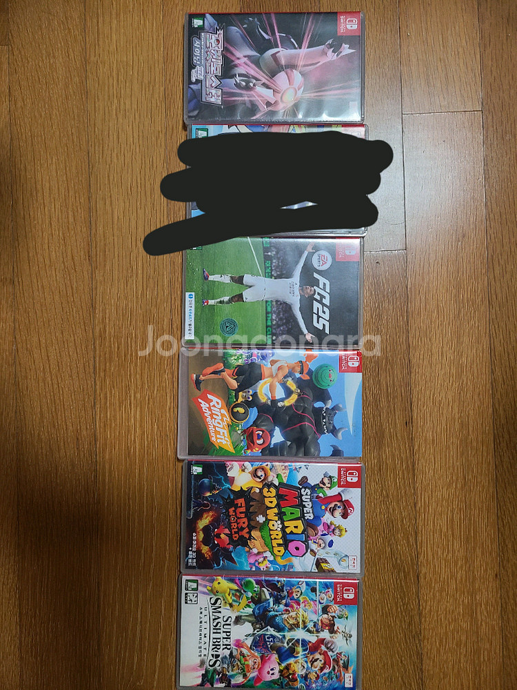 닌텐도 스위치 게임칩 5개--0